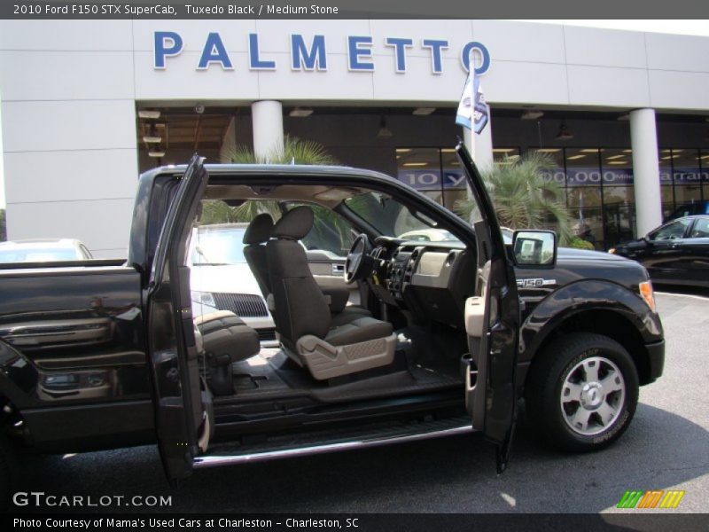 Tuxedo Black / Medium Stone 2010 Ford F150 STX SuperCab