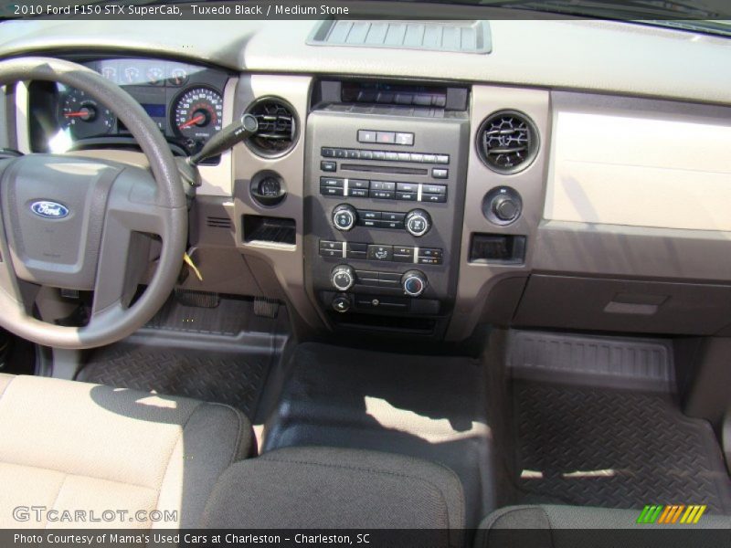 Tuxedo Black / Medium Stone 2010 Ford F150 STX SuperCab