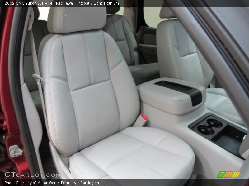 Red Jewel Tintcoat / Light Titanium 2009 GMC Yukon SLT 4x4