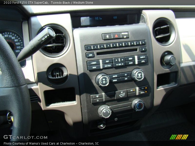 Tuxedo Black / Medium Stone 2010 Ford F150 STX SuperCab