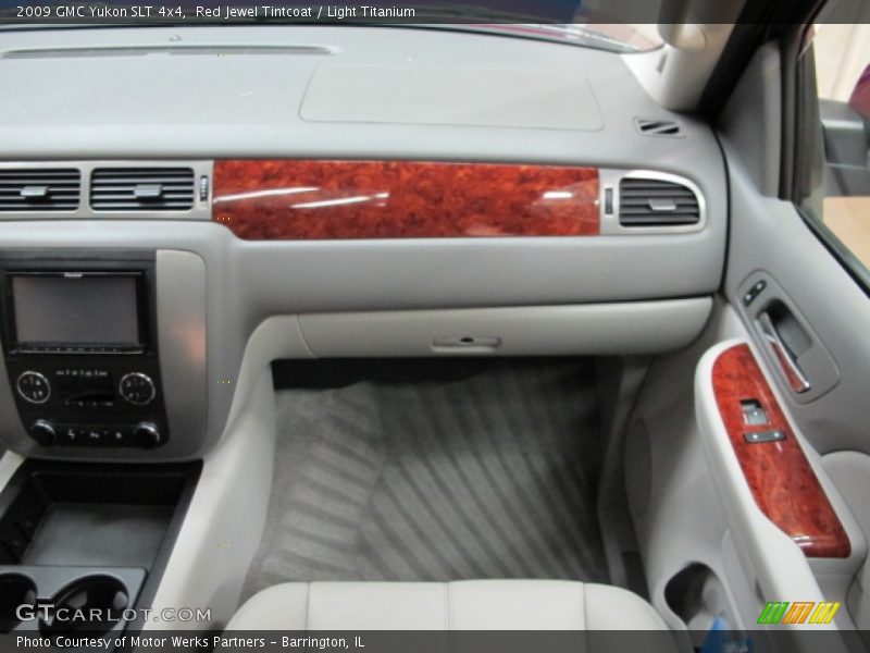 Red Jewel Tintcoat / Light Titanium 2009 GMC Yukon SLT 4x4