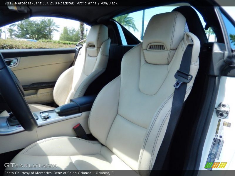 Front Seat of 2013 SLK 250 Roadster