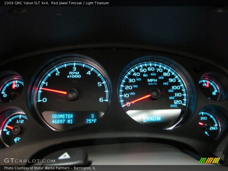 Red Jewel Tintcoat / Light Titanium 2009 GMC Yukon SLT 4x4