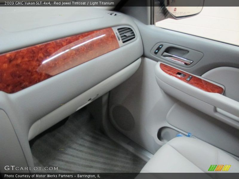 Red Jewel Tintcoat / Light Titanium 2009 GMC Yukon SLT 4x4