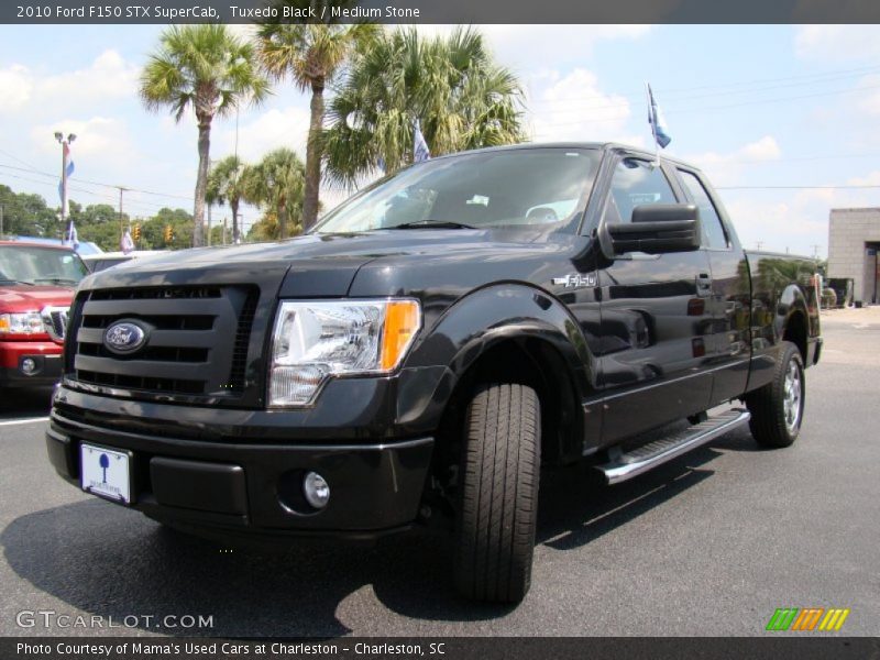 Tuxedo Black / Medium Stone 2010 Ford F150 STX SuperCab