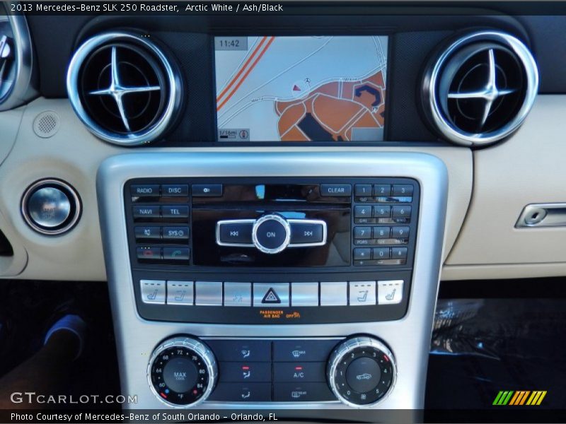 Controls of 2013 SLK 250 Roadster