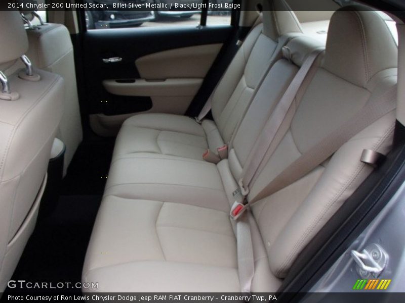 Rear Seat of 2014 200 Limited Sedan