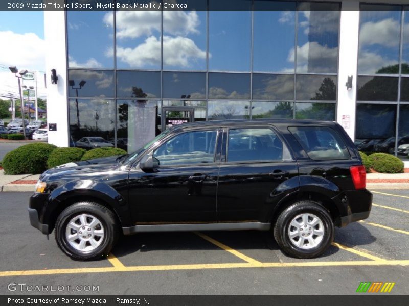 Mystic Black Metallic / Charcoal 2009 Mazda Tribute i Sport