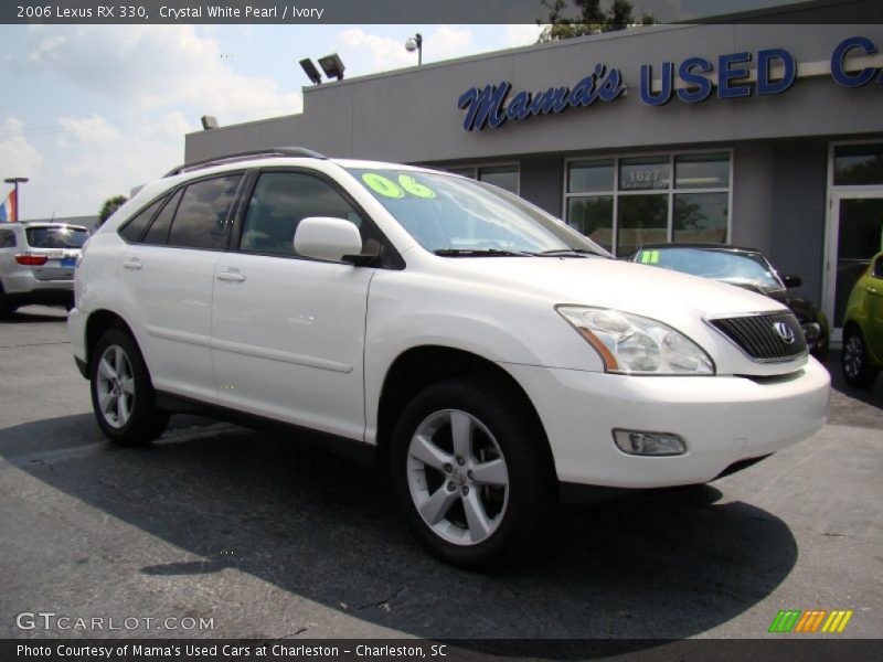 Crystal White Pearl / Ivory 2006 Lexus RX 330