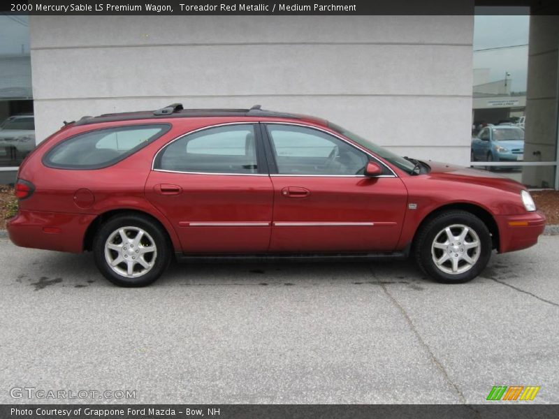 Toreador Red Metallic / Medium Parchment 2000 Mercury Sable LS Premium Wagon