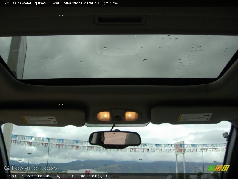 Silverstone Metallic / Light Gray 2008 Chevrolet Equinox LT AWD