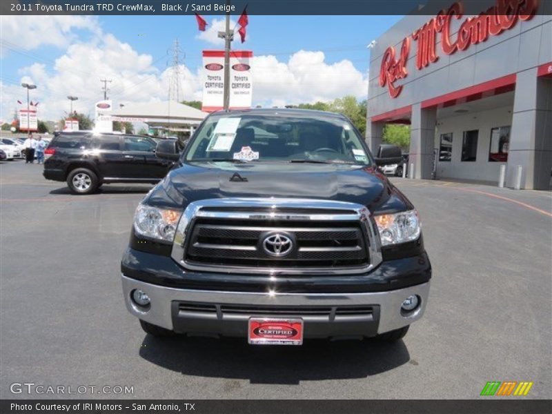 Black / Sand Beige 2011 Toyota Tundra TRD CrewMax
