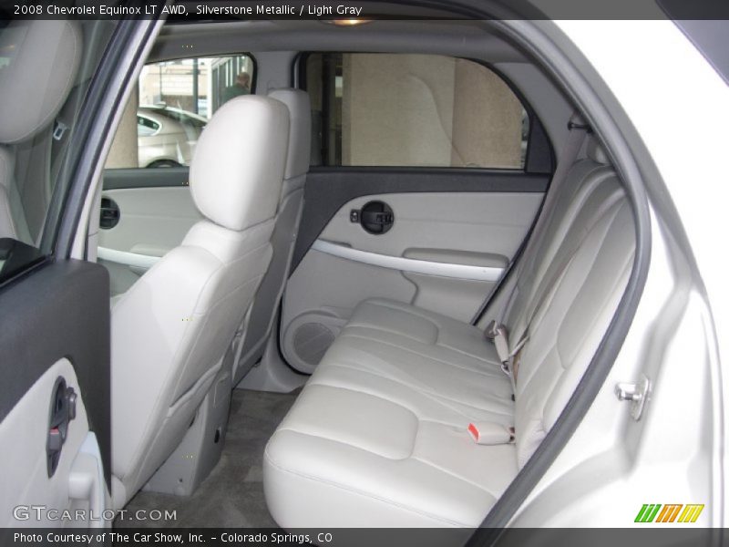 Silverstone Metallic / Light Gray 2008 Chevrolet Equinox LT AWD