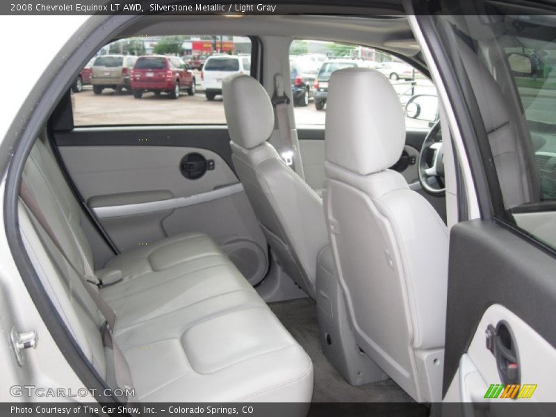 Silverstone Metallic / Light Gray 2008 Chevrolet Equinox LT AWD