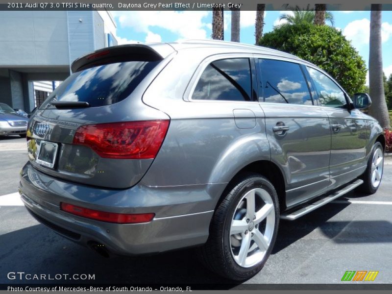 Daytona Grey Pearl Effect / Limestone Grey 2011 Audi Q7 3.0 TFSI S line quattro