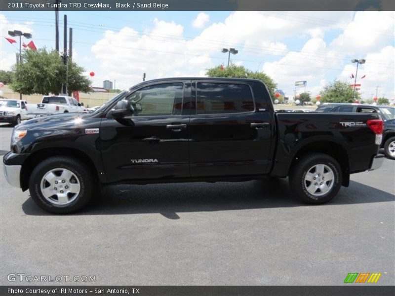 Black / Sand Beige 2011 Toyota Tundra TRD CrewMax