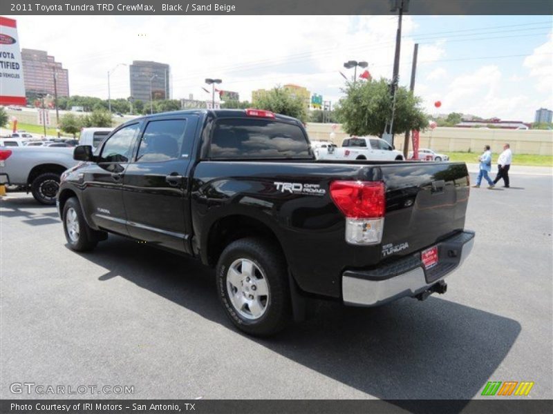 Black / Sand Beige 2011 Toyota Tundra TRD CrewMax
