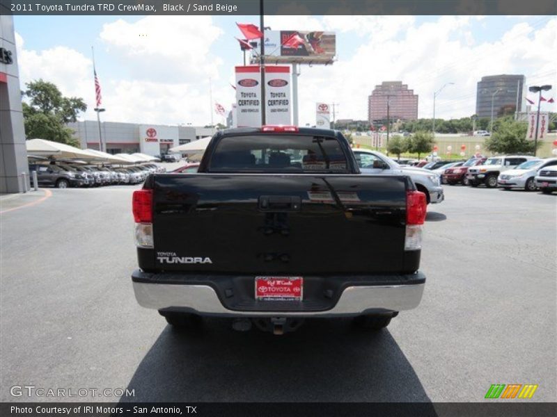 Black / Sand Beige 2011 Toyota Tundra TRD CrewMax