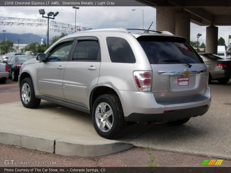 Silverstone Metallic / Light Gray 2008 Chevrolet Equinox LT AWD