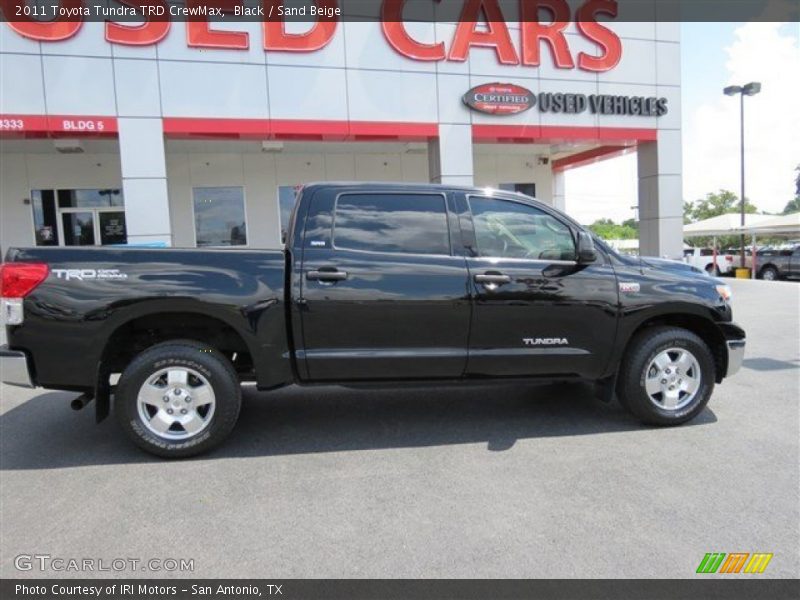 Black / Sand Beige 2011 Toyota Tundra TRD CrewMax