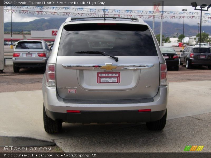 Silverstone Metallic / Light Gray 2008 Chevrolet Equinox LT AWD