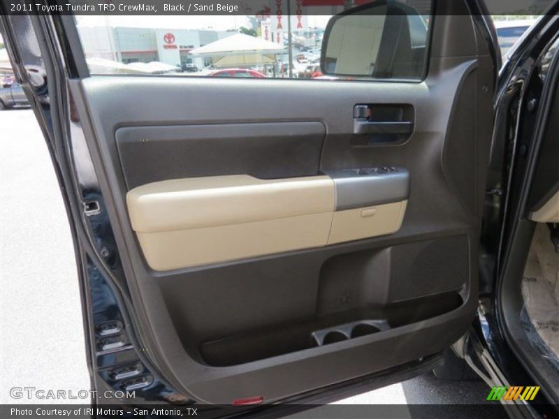 Black / Sand Beige 2011 Toyota Tundra TRD CrewMax