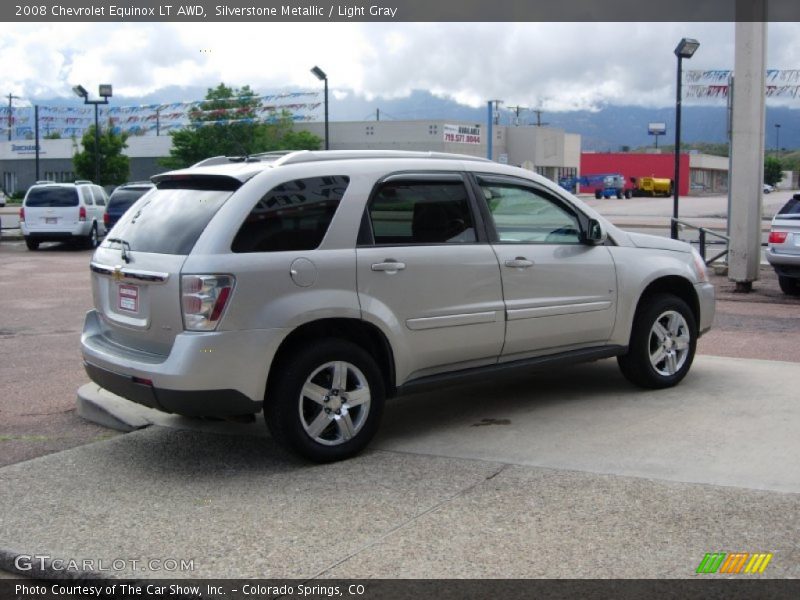 Silverstone Metallic / Light Gray 2008 Chevrolet Equinox LT AWD