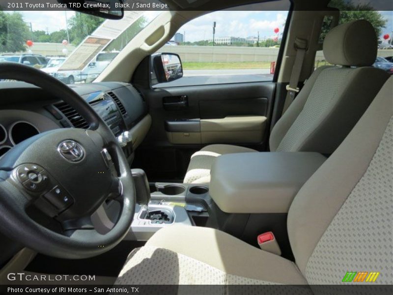 Black / Sand Beige 2011 Toyota Tundra TRD CrewMax