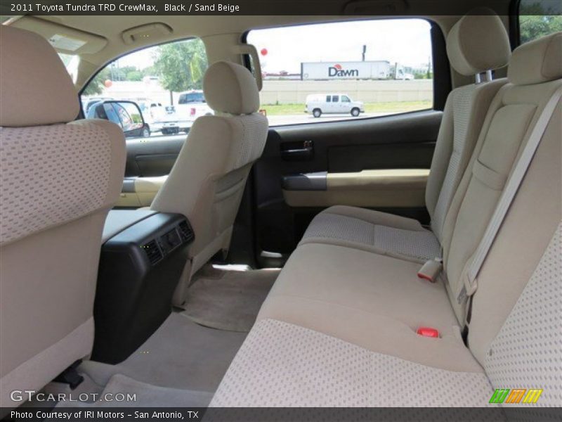 Black / Sand Beige 2011 Toyota Tundra TRD CrewMax