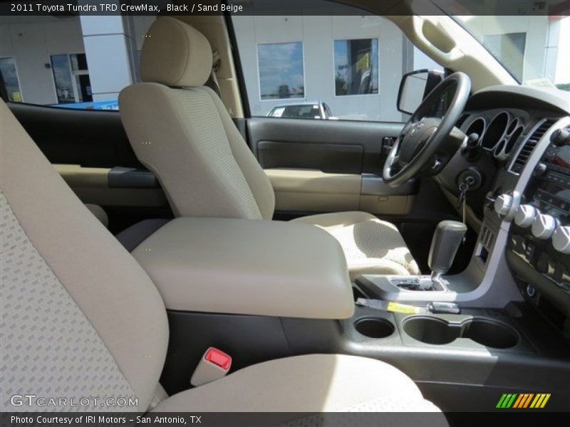 Black / Sand Beige 2011 Toyota Tundra TRD CrewMax