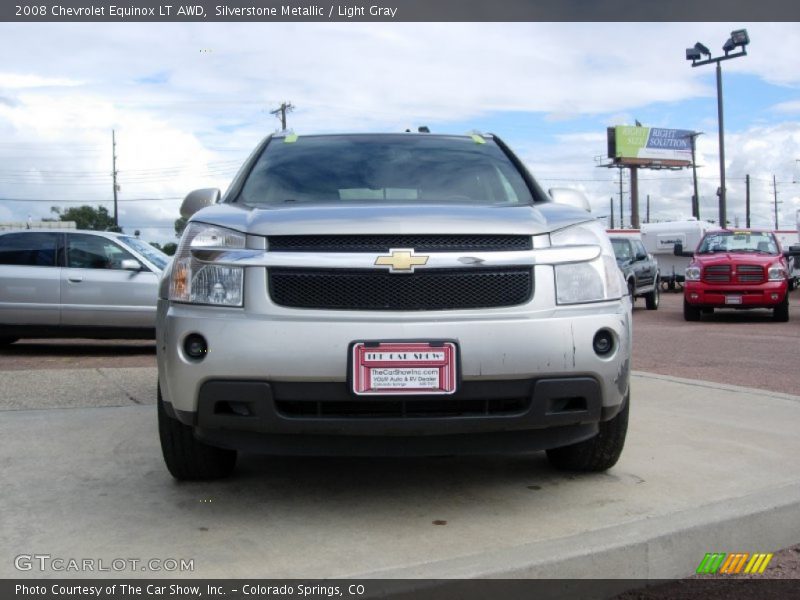 Silverstone Metallic / Light Gray 2008 Chevrolet Equinox LT AWD