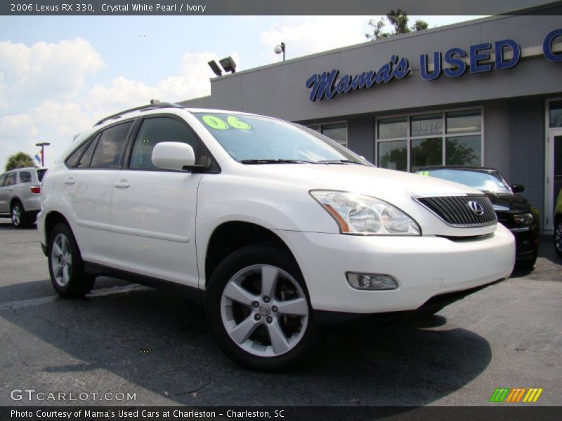 Crystal White Pearl / Ivory 2006 Lexus RX 330