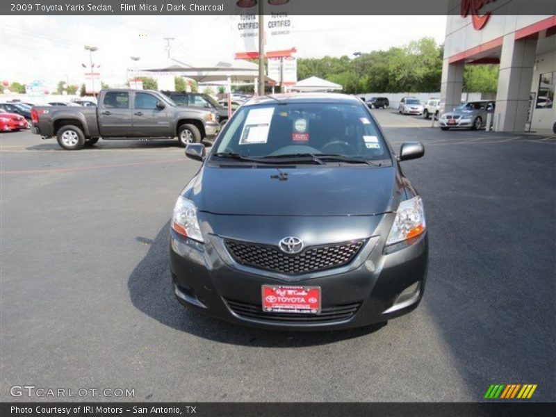 Flint Mica / Dark Charcoal 2009 Toyota Yaris Sedan