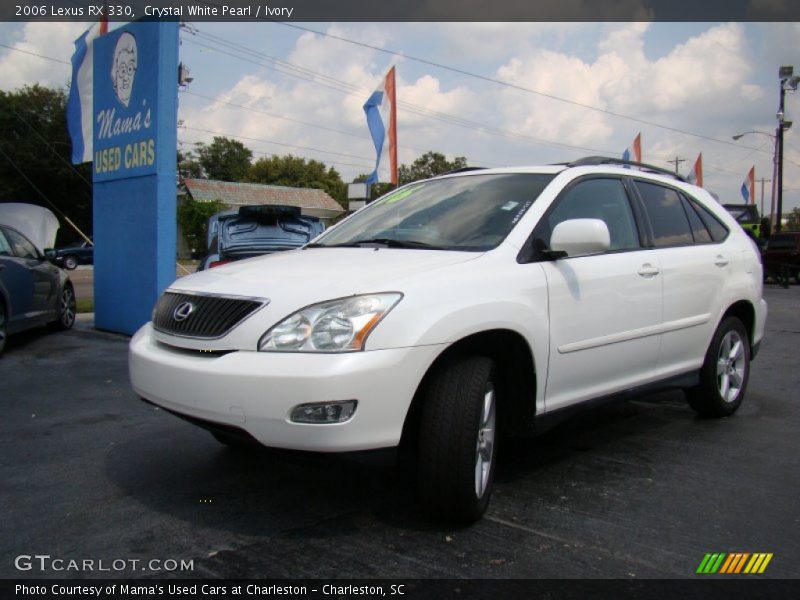 Crystal White Pearl / Ivory 2006 Lexus RX 330