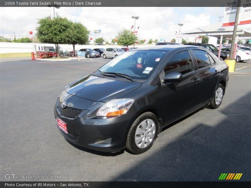 Flint Mica / Dark Charcoal 2009 Toyota Yaris Sedan
