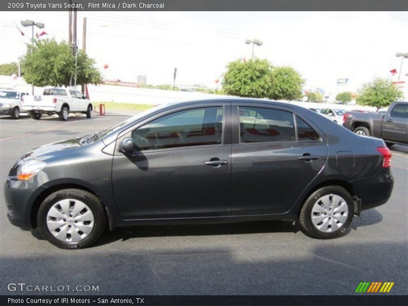 Flint Mica / Dark Charcoal 2009 Toyota Yaris Sedan