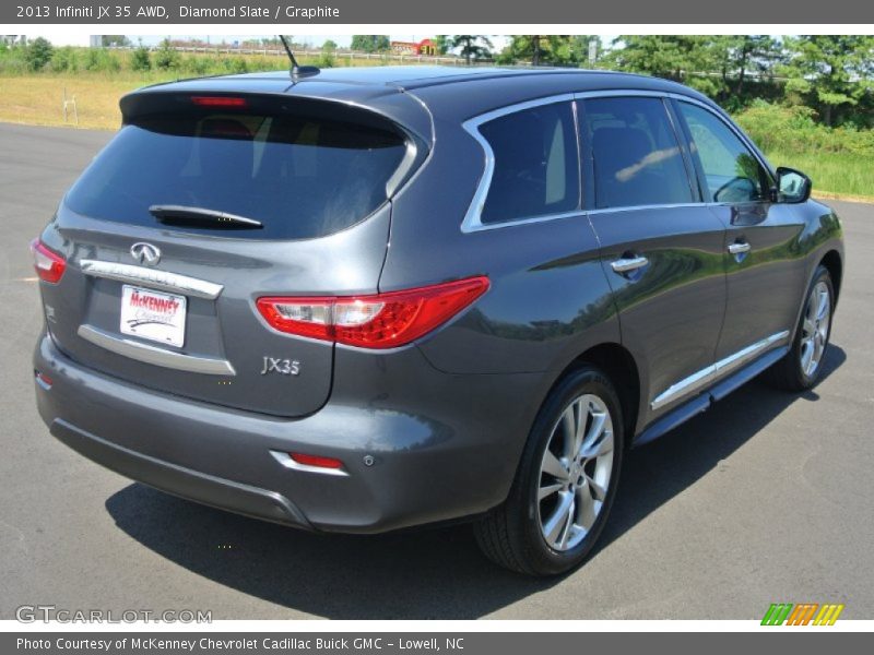 Diamond Slate / Graphite 2013 Infiniti JX 35 AWD