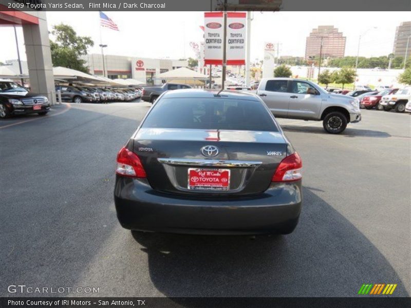 Flint Mica / Dark Charcoal 2009 Toyota Yaris Sedan