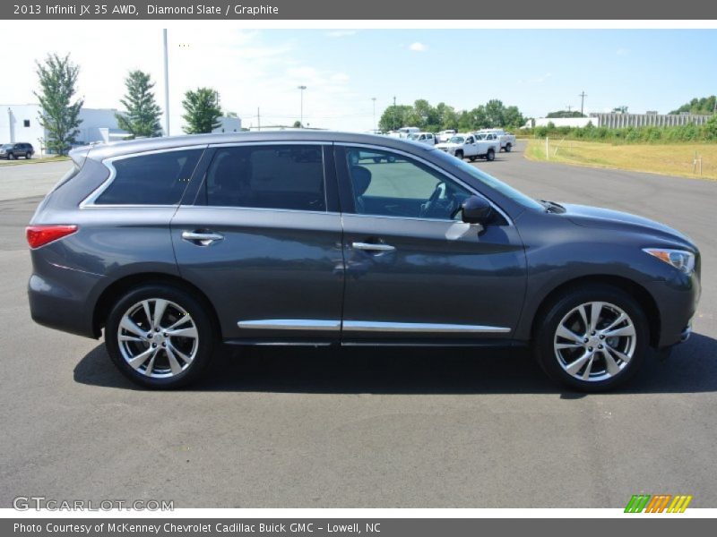Diamond Slate / Graphite 2013 Infiniti JX 35 AWD