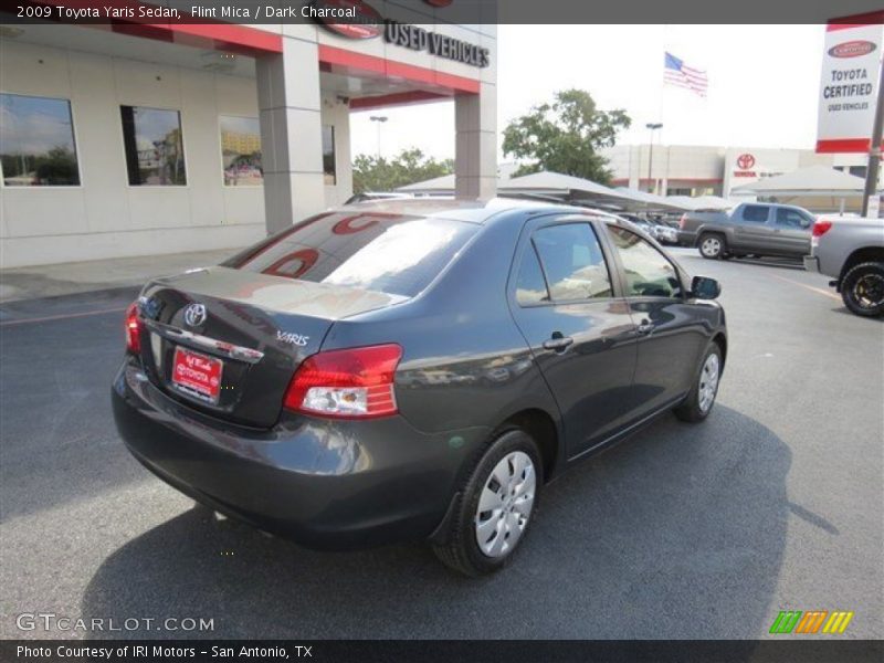 Flint Mica / Dark Charcoal 2009 Toyota Yaris Sedan