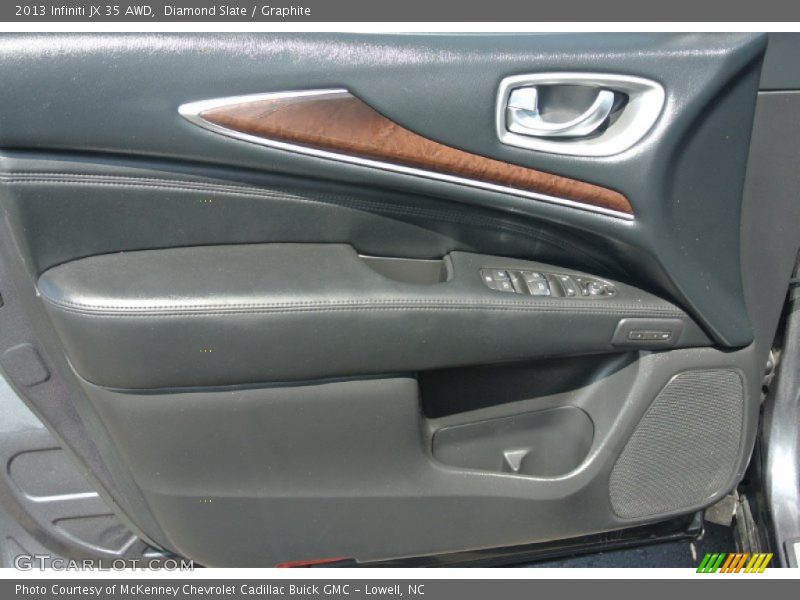 Diamond Slate / Graphite 2013 Infiniti JX 35 AWD