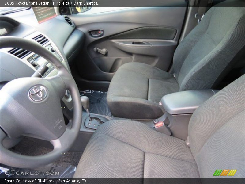 Flint Mica / Dark Charcoal 2009 Toyota Yaris Sedan