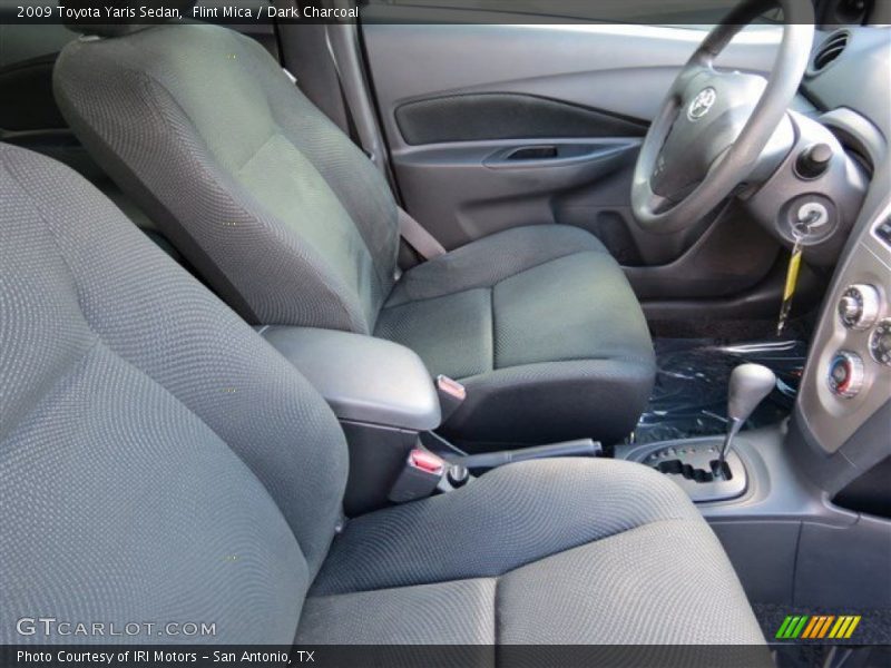 Flint Mica / Dark Charcoal 2009 Toyota Yaris Sedan