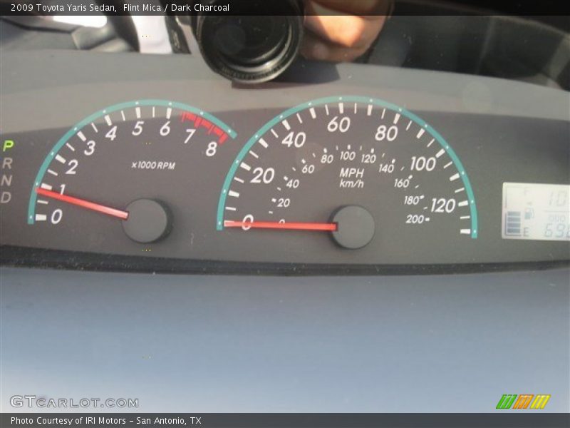 Flint Mica / Dark Charcoal 2009 Toyota Yaris Sedan