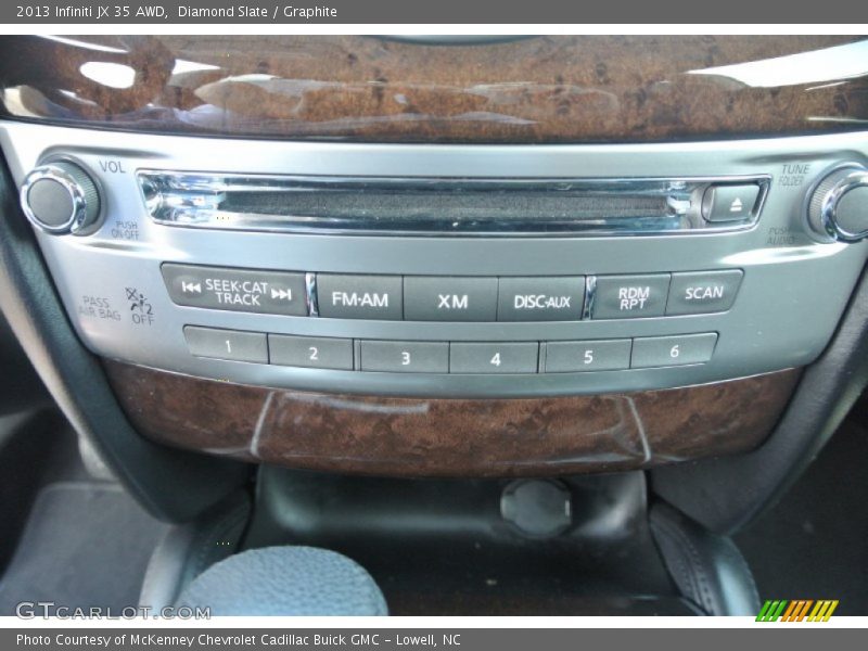 Diamond Slate / Graphite 2013 Infiniti JX 35 AWD