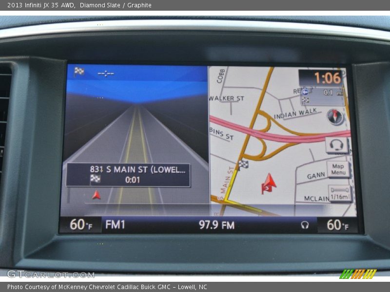 Diamond Slate / Graphite 2013 Infiniti JX 35 AWD