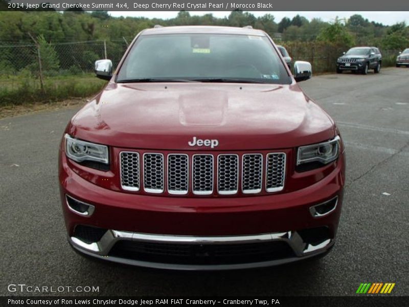  2014 Grand Cherokee Summit 4x4 Deep Cherry Red Crystal Pearl