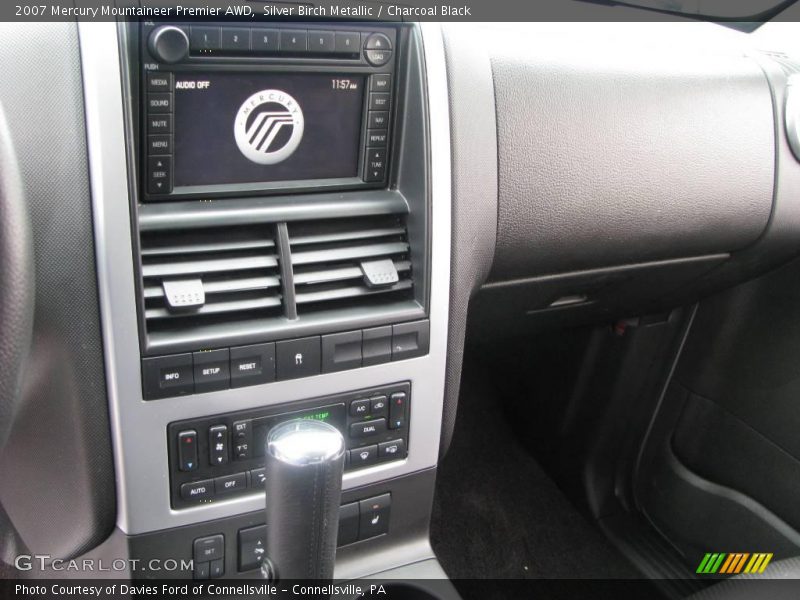 Silver Birch Metallic / Charcoal Black 2007 Mercury Mountaineer Premier AWD