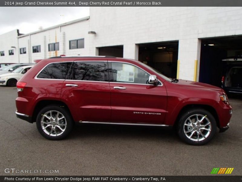 2014 Grand Cherokee Summit 4x4 Deep Cherry Red Crystal Pearl
