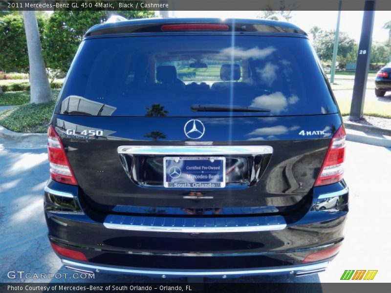 Black / Cashmere 2011 Mercedes-Benz GL 450 4Matic